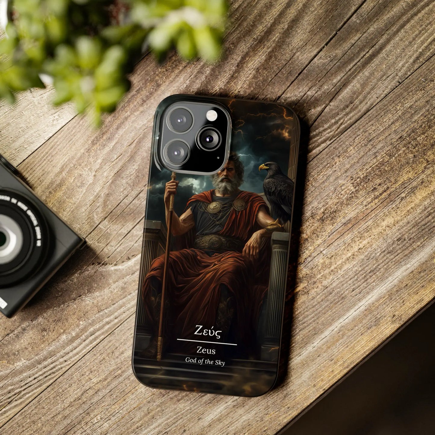 Zeus, God Of The Sky - Slim Phone Case