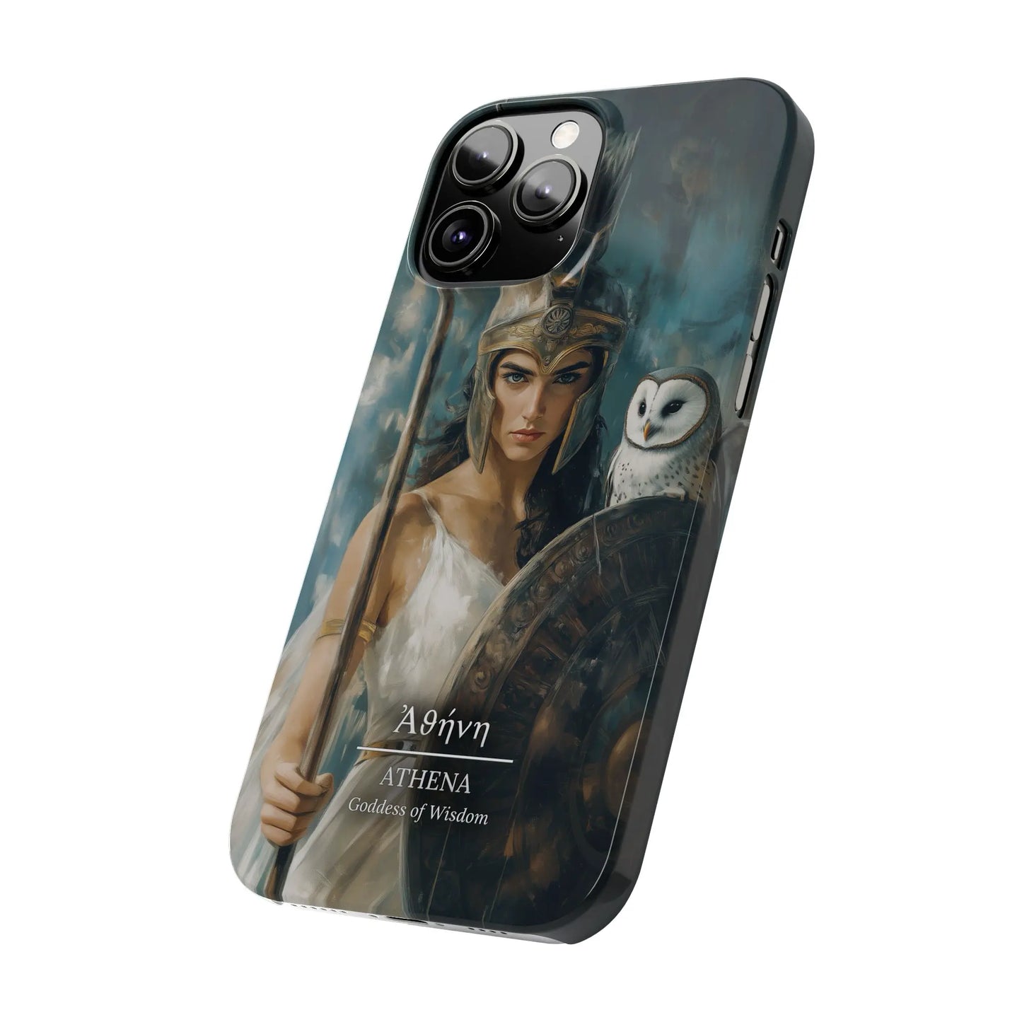 Athena, Goddess Of Wisdom - Slim Phone Case